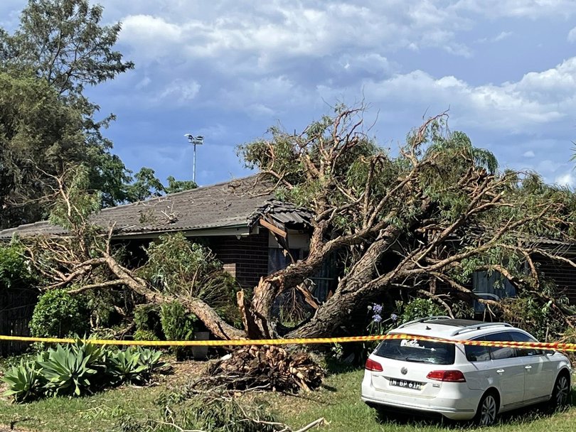Blacktown has been hammered by the storms.