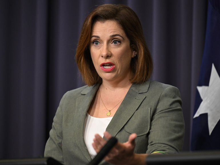 Minister for Communications, Anika Wells  said she ‘won’t be intimidated’. 