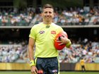 Former AFL umpire Michael Pell is among those charged. 