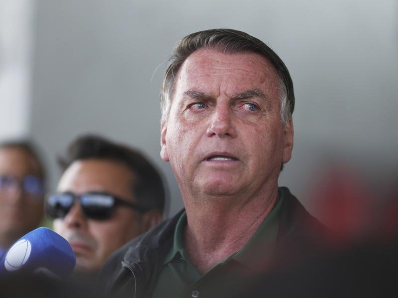 Convicted former Brazilian president Jair Bolsonaro will remain in custody to serve his prison term. 