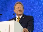 Chairman Dr Andrew Forrest AO speaks at the Fortescue AGM on Oct 31, 2025.
