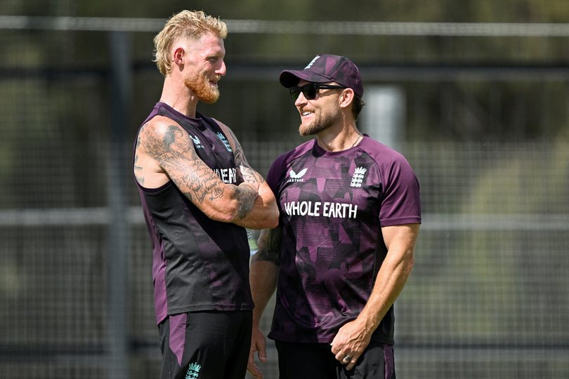 Ben Stokes and Brendon McCullum.