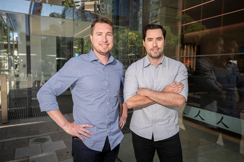 Orijin developers, brothers James and Rhys Williamson Picture: Simon Santi