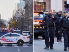Police have swarmed a Washington, DC, street after several people, including two National Guardsmen, were shot near the White House.
