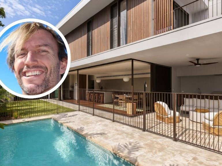 The home embodies Australian coastal style with luxe amenities. Pic: Cape Byron Property/Instagram.owright