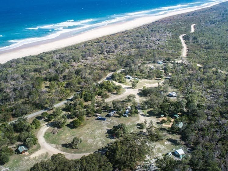 A woman has been killed during a shark attack at Kylie’s Beach on the NSW north coast.