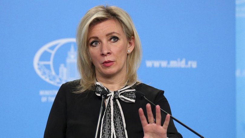"NATO's desire to pull Ukraine into its orbit remains a threat to us," Maria Zakharova says.