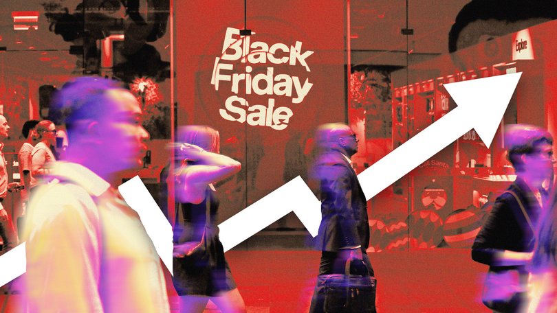 Australians are expected to spend almost $7 billion at shops this weekend.