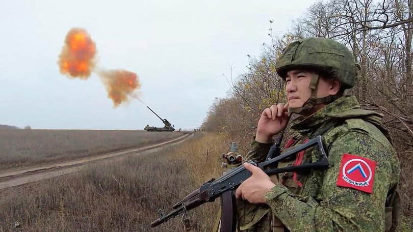 Russian forces are making incremental gains on the front line in eastern Ukraine. 