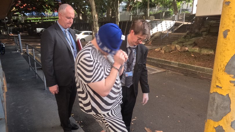 One of the men arrested by NSW Police.