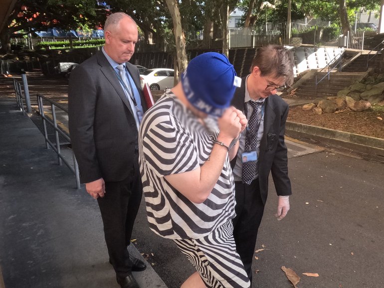 One of the men arrested by NSW Police.
