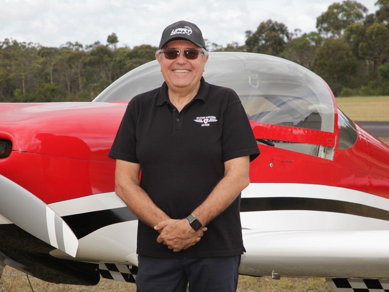 Tributes pour in for respected aerobatic pilot Eddie Seve, killed in weekend mid-air plane crash near Sydney’s Napperfield Airfield.