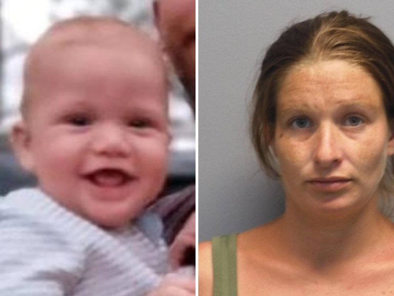 Police have appealed for public help after a seven-month-old was reported missing. He was last seen with a 26-year-old woman, pictured. 