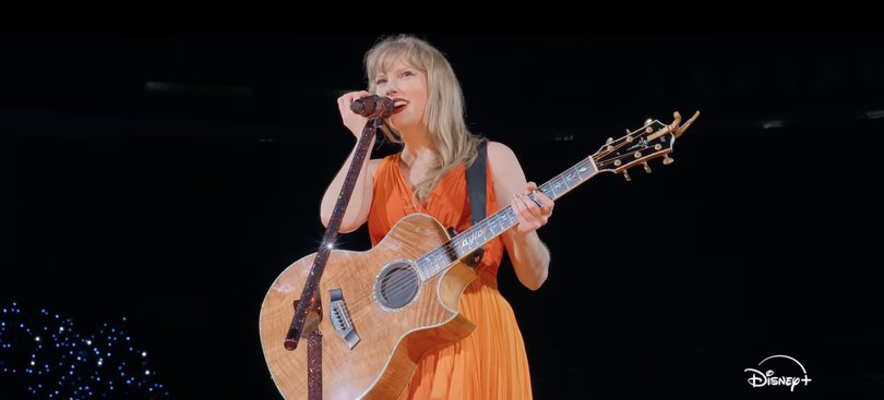 Taylor Swift in docuseries The End of an Era.