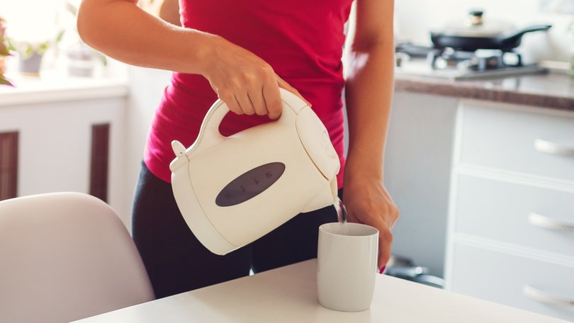 There are calls for warning labels on plastic kettles.