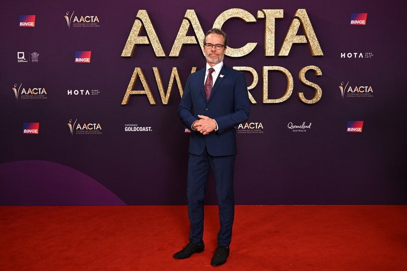 Guy Pearce attends the 2025 AACTA Awards.