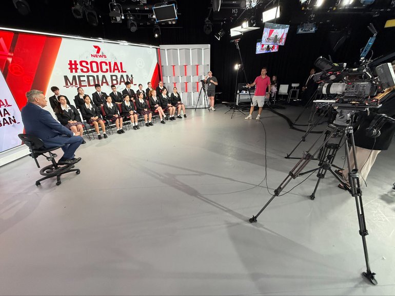 7NEWS' Michael Usher sits down with a panel of teens to discuss the impact of the looming Social Media Ban.