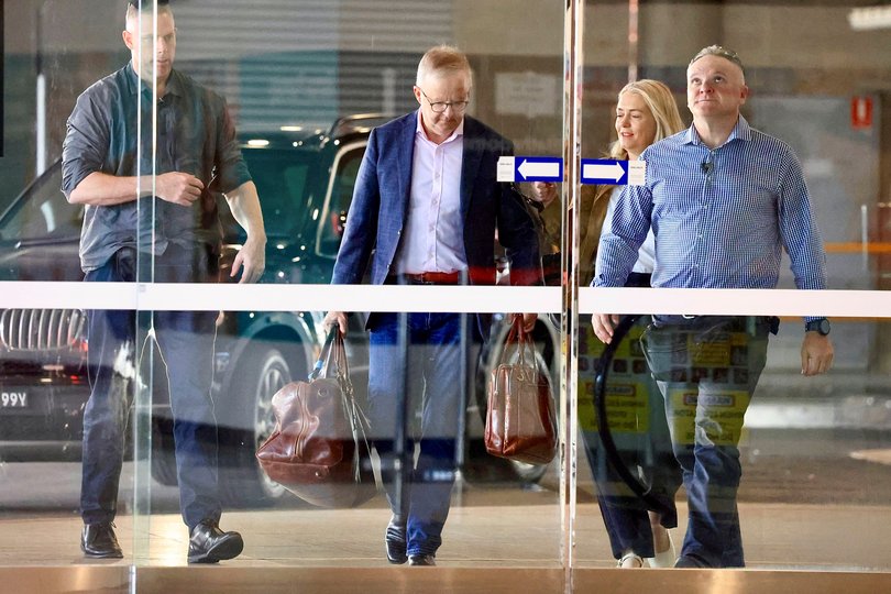 Prime Minister Anthony Albanese and Jodie Haydon kicked off married life as they arrived with a smile at Sydney Airport this morning, their wedding rings gleaming as they strolled in with security.