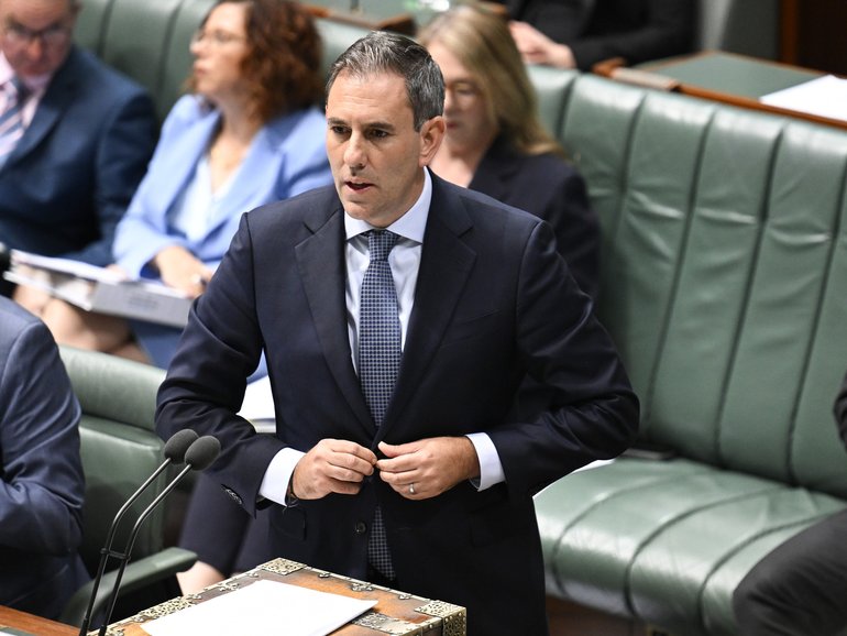 Federal Treasurer Jim Chalmers.