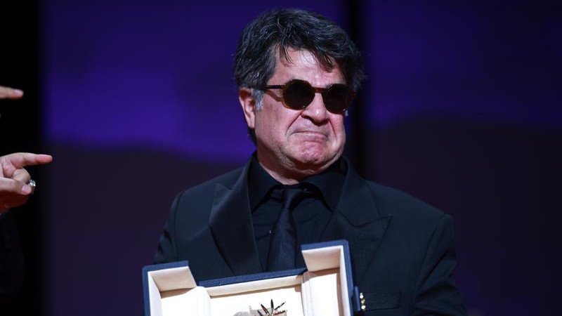 Iranian filmmaker Jafar Panahi has won the coveted Palme d'Or at the Cannes film festival. (EPA PHOTO)