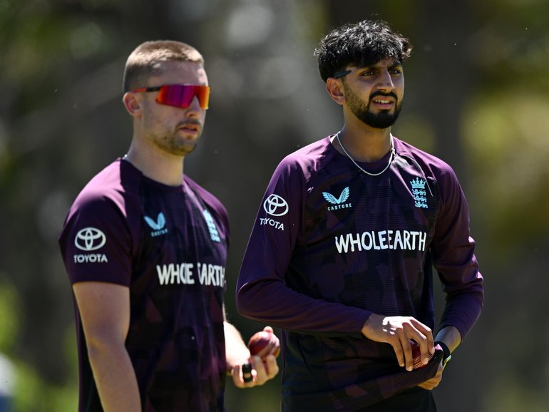 Will Jacks (left) has come into England’s line-up for the second Test.