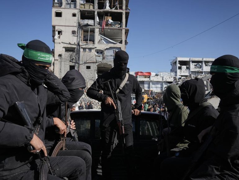 The Red Cross has acted as an intermediary between Hamas and Israel during the Gaza Strip war. 