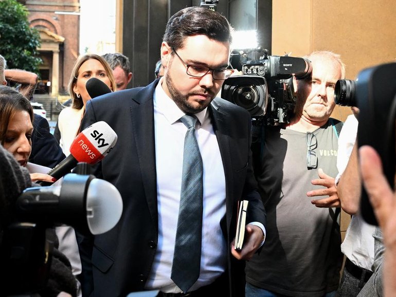 Bruce Lehrmann has flagged going to the High Court after failing to overturn a defamation judgment. (Bianca De Marchi/AAP PHOTOS)