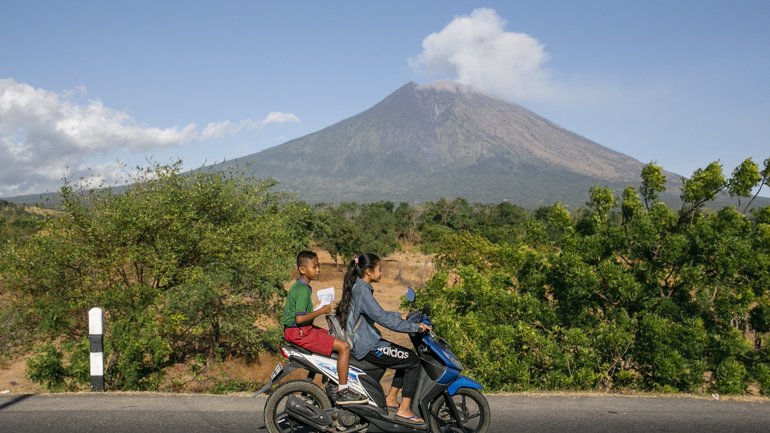 Bali’s Mount Agung has been rumbling.