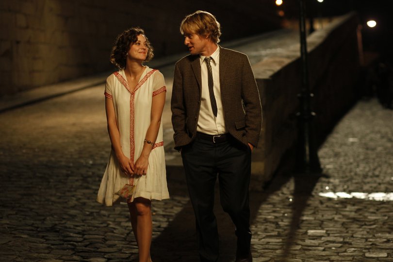 Owen Wilson and Marion Cotillard in Midnight in Paris.