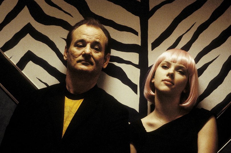Bill Murray and Scarlett Johansson.