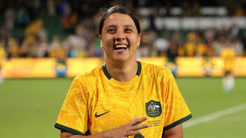 Sam Kerr could be lining up for Chelsea against an A-League Women All Stars team in Australia. (Richard Wainwright/AAP PHOTOS)