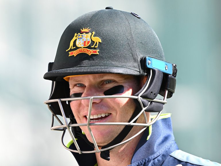 Steve Smith has disagreed with Usman Khawaja’s blunt assessment of the Optus Stadium pitch.