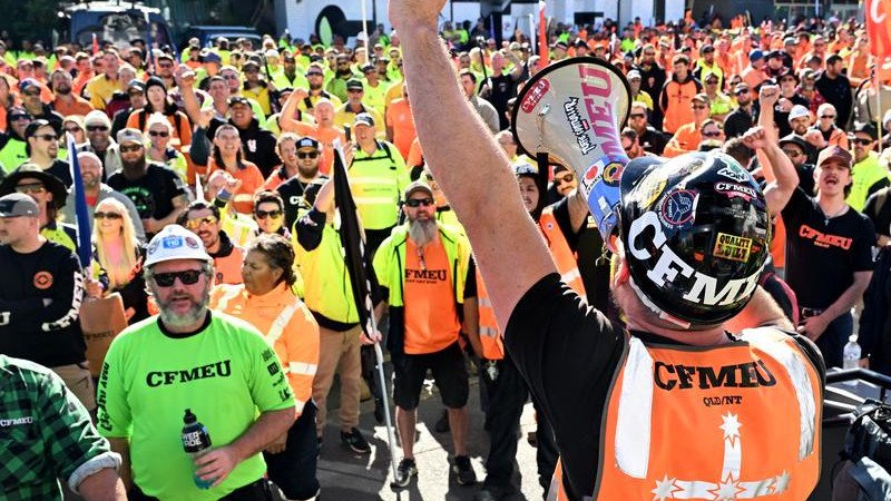 The construction division of the CFMEU used intimidation and violence to expand in Queensland, an inquiry was told in Brisbane.