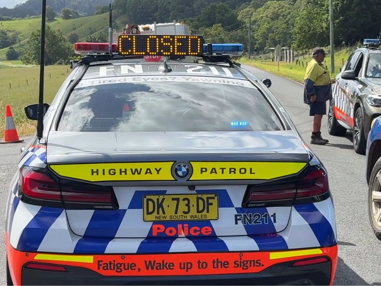Police were called to Tyalgum Rd at Eungella near Murwillumbah, NSW, following reports of a shooting. 