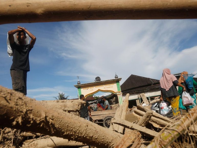 The storm that hit Sumatra was Indonesia's deadliest disaster since the 2018 Sulawesi earthquake. (AP PHOTO)