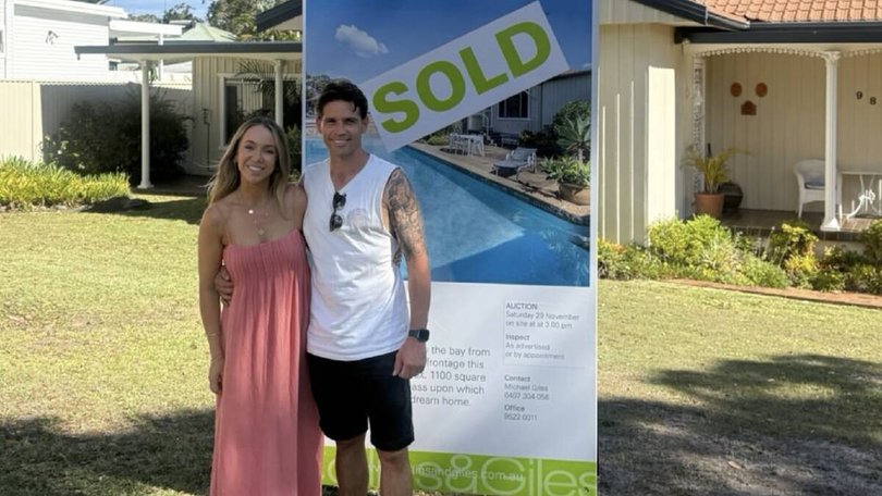The expert renovators announced the news in an Instagram post. Pic: Instagram/rachelandryan.