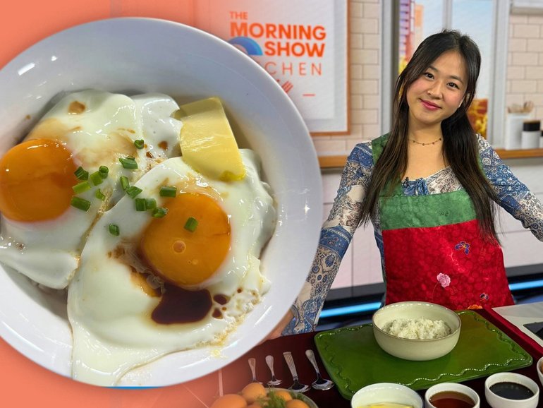 TikTok star Jiny Maeng makes her favourite Korean rice bowl. 