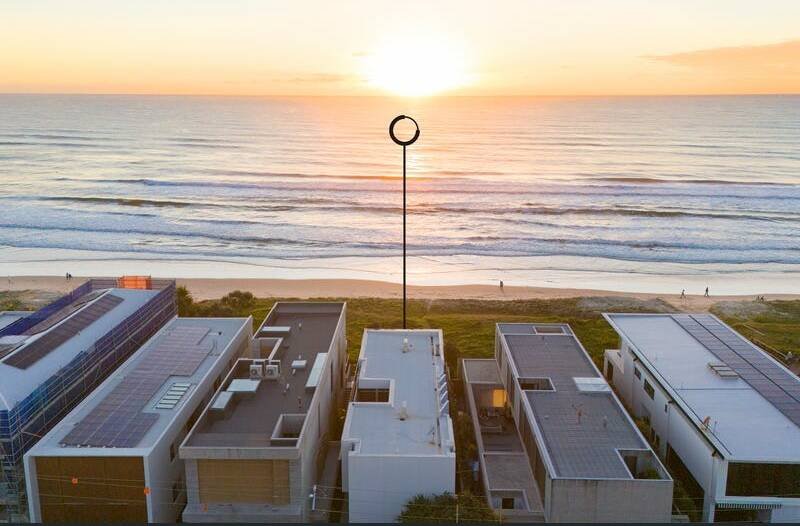 A three-bedroom beachfront home on Hedges Avenue this year which sold for $17 million.