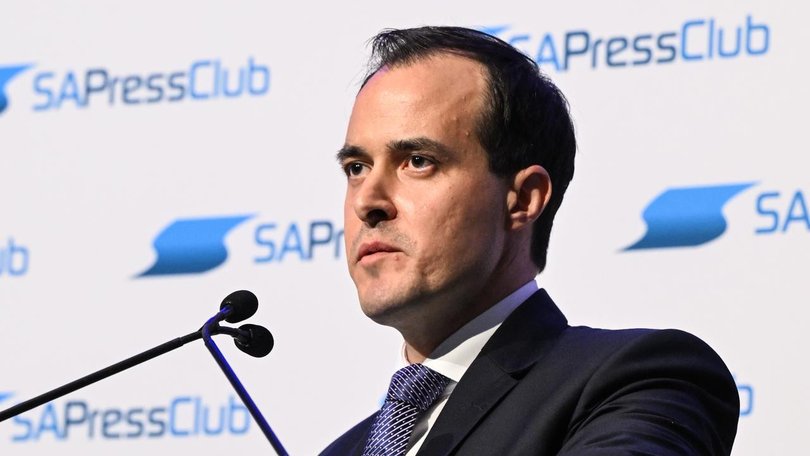 Vincent Tarzia has stepped down as leader of South Australia's opposition Liberals. (Michael Errey/AAP PHOTOS)