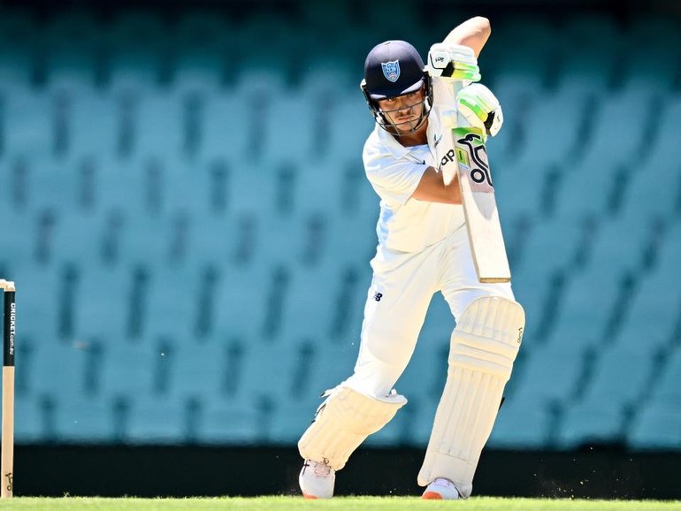 Sam Konstas is back amongst the runs for the Blues, scoring a Shield ton against Queensland.