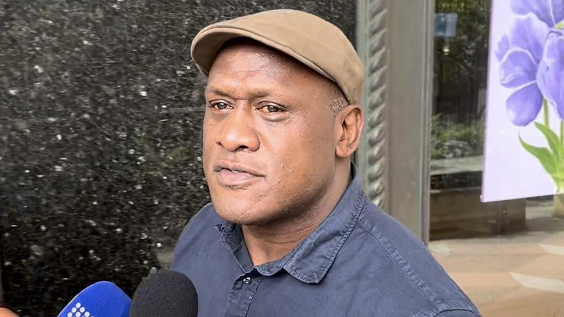 Wendell Sailor has been charged after he was found blocking traffic in the middle of a busy road. (Duncan Murray/AAP PHOTOS)