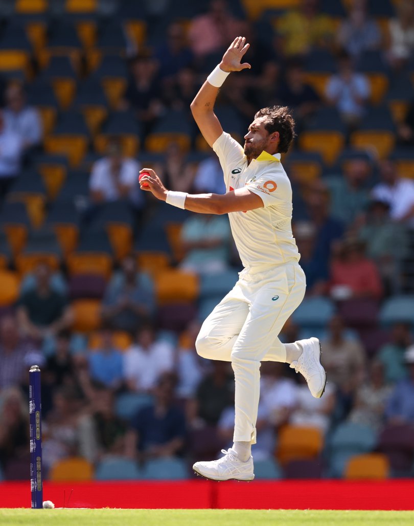 Mitchell Starc on Day 4.