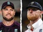 England coach Brendon McCullum and captain Ben Stokes.