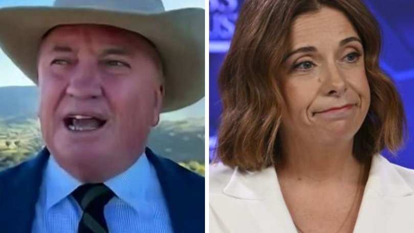 Barnaby Joyce has criticised Anika Wells for taxpayer-funded trips.