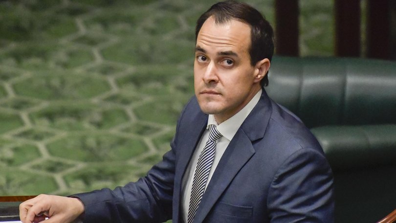 Former leader Vincent Tarzia quit the party to focus on his family and electorate. Picture: NewsWire / Roy VanDerVegt