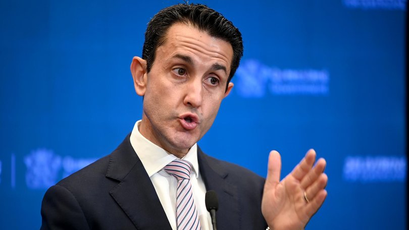 Queensland Premier David Crisafulli said the report was “disturbing and harrowing”. Picture: NewsWire / John Gass