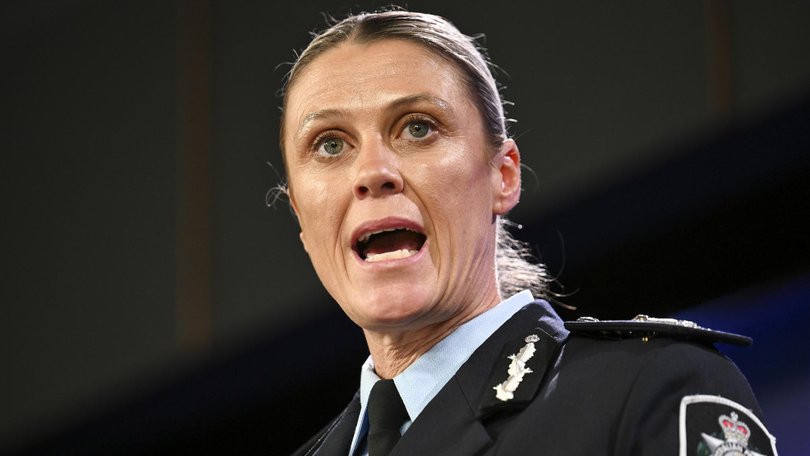 AFP Commissioner Krissy Barrett established a national security investigations team in October to hunt extremist individuals and groups.