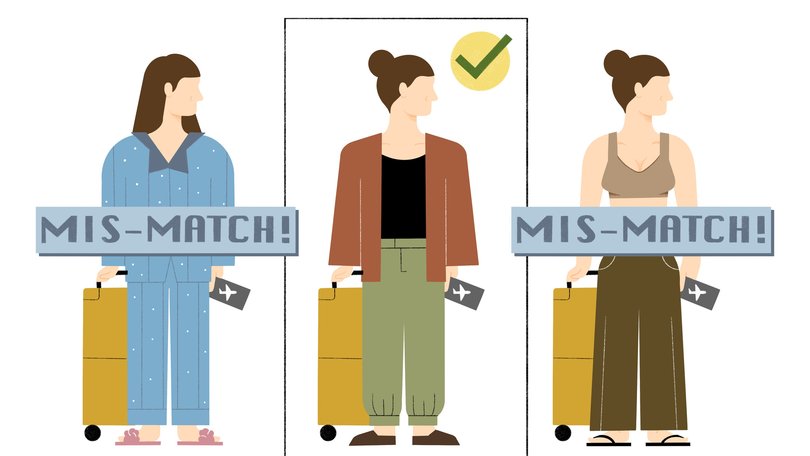 Long flights are painful enough without questionable clothing choices.