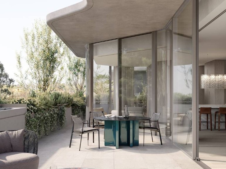 Oversized terraces with BBQ facility are perfect for hosting summer parties.