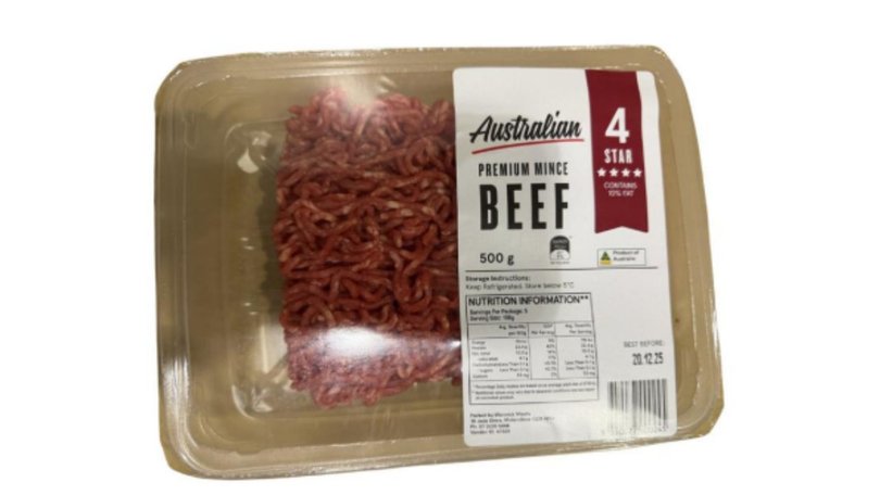 An urgent recall has been issued for Warwick Meats minced beef over the possible presence of plastic.
